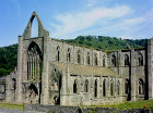 Church of Tintern Abbey, 13th century, Chepstow, Monmouthshire, Wales, ruined Cistercian Monastery founded in twelfth century
